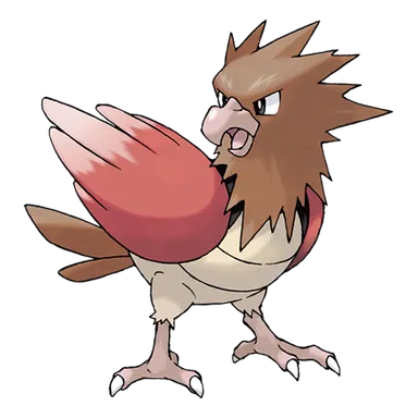 official artwork of spearow